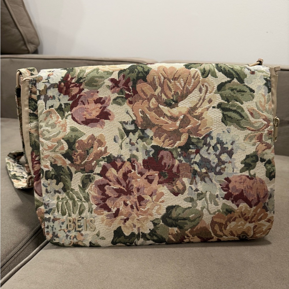 BEIS Messenger Bag, Vintage Floral